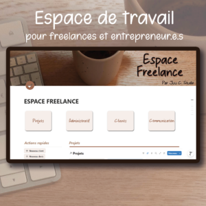 Template Notion - Espace de travail 2026